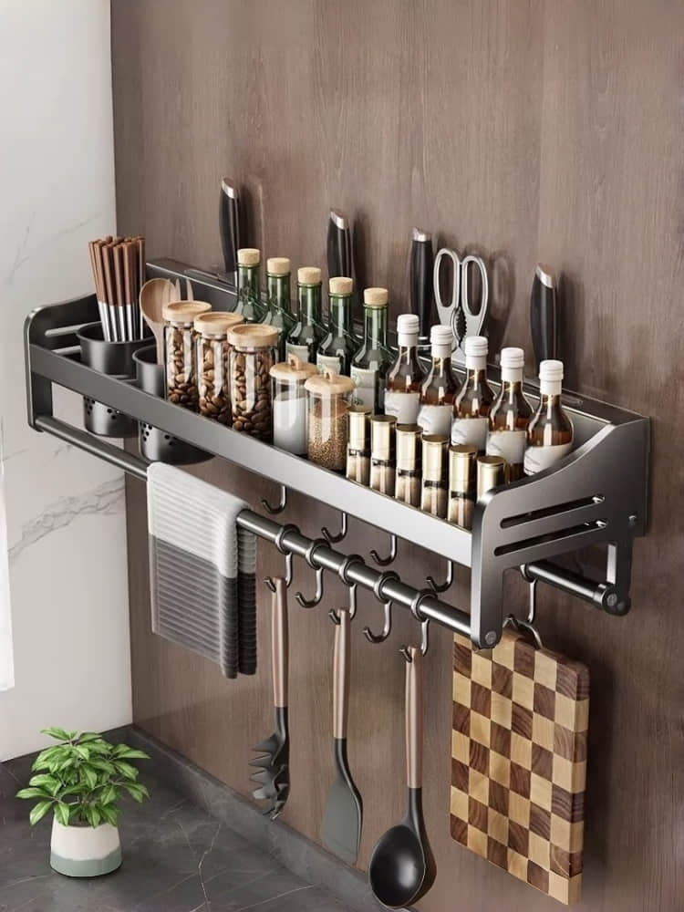 CFZWJ2601G01 Wall-Mounted Multifuctional Kitchen Storage Rack