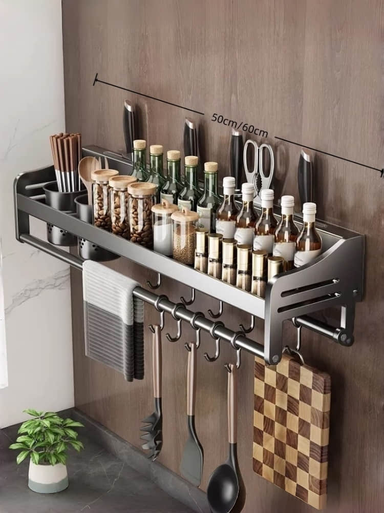 CFZWJ2601G01 Wall-Mounted Multifuctional Kitchen Storage Rack