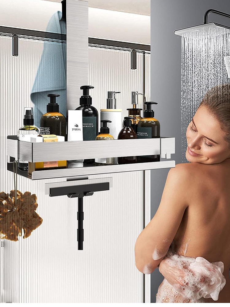 YSZWJ2601B01 High-Quality SUS304 Stainless Steel Hanging Shower Caddy