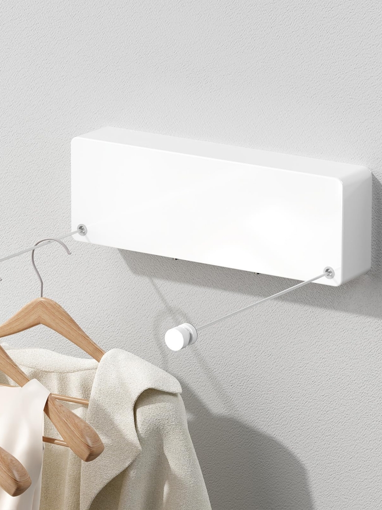 LYS2603B01 Wall Mounted Space-saving Drying Rack Retractable Clothesline