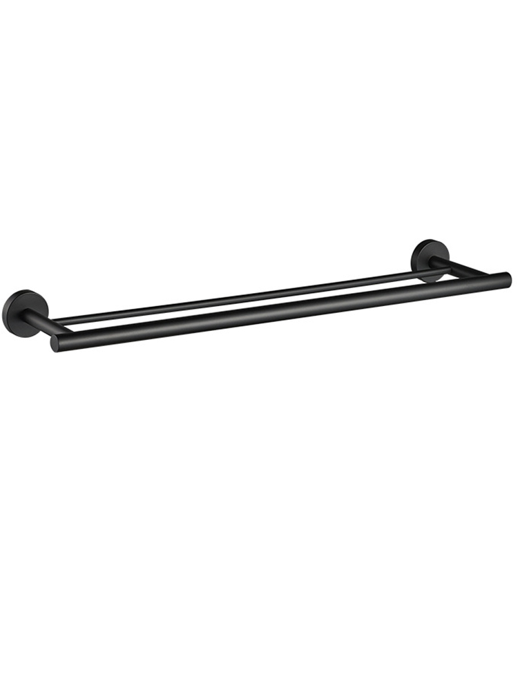 YSZWJ2603B76 Matte Black Bathroom Accessories Set