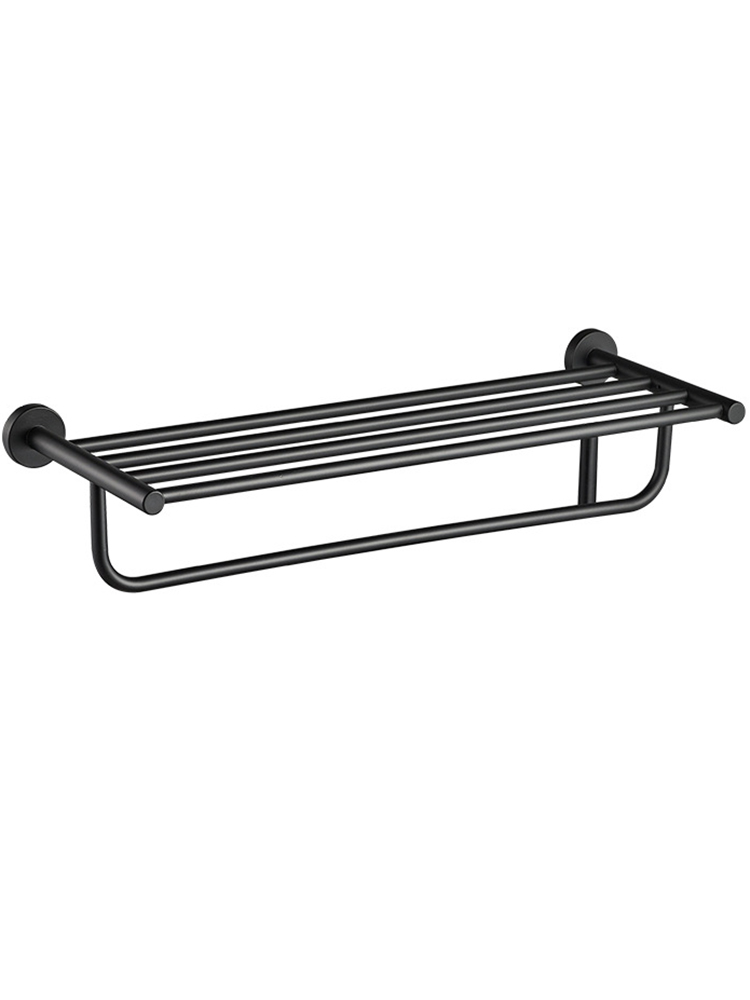 YSZWJ2603B76 Matte Black Bathroom Accessories Set