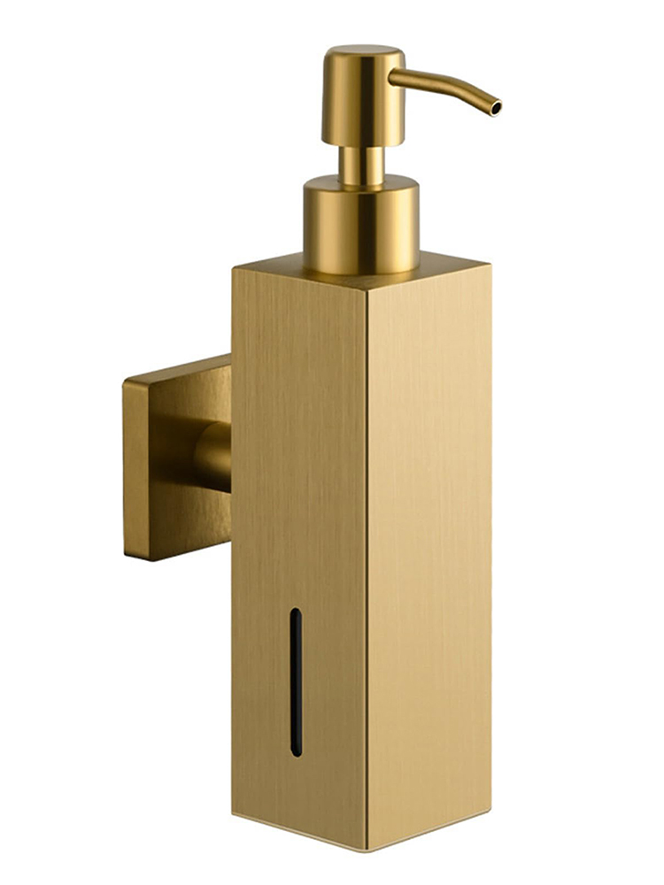 ZYQ2601B01 Stainless Steel Liquid Soap Dispenser with Visible Window