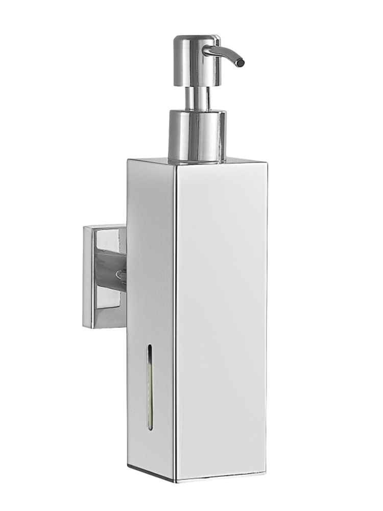 ZYQ2601B01 Stainless Steel Liquid Soap Dispenser with Visible Window