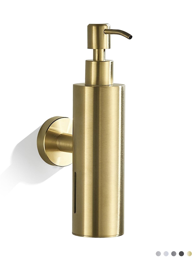 ZYQ2602J01 Wall-Mounted Liquid Soap Dispenser with Visible Window