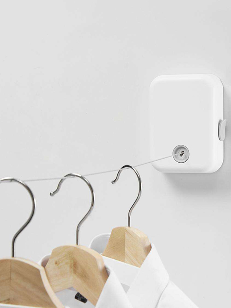 LYS2605DC01 Retractable Clothesline Wall Mounted for Indoor & Outdoor Use