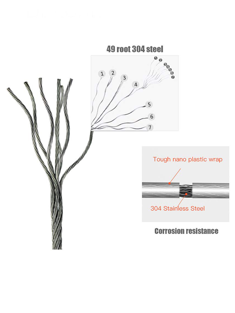 LYS2612DC01 Stainless Steel Double Clothes line