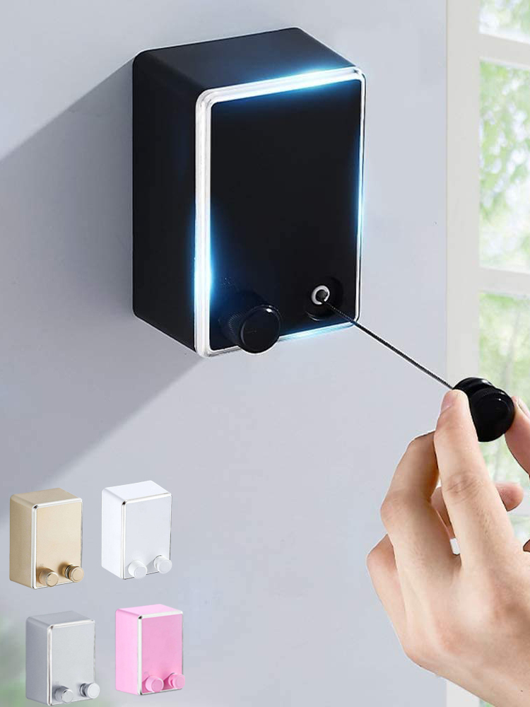 LYS2614B01 Self Adhesive Wall Mount 13.8 Feets Clotheslines