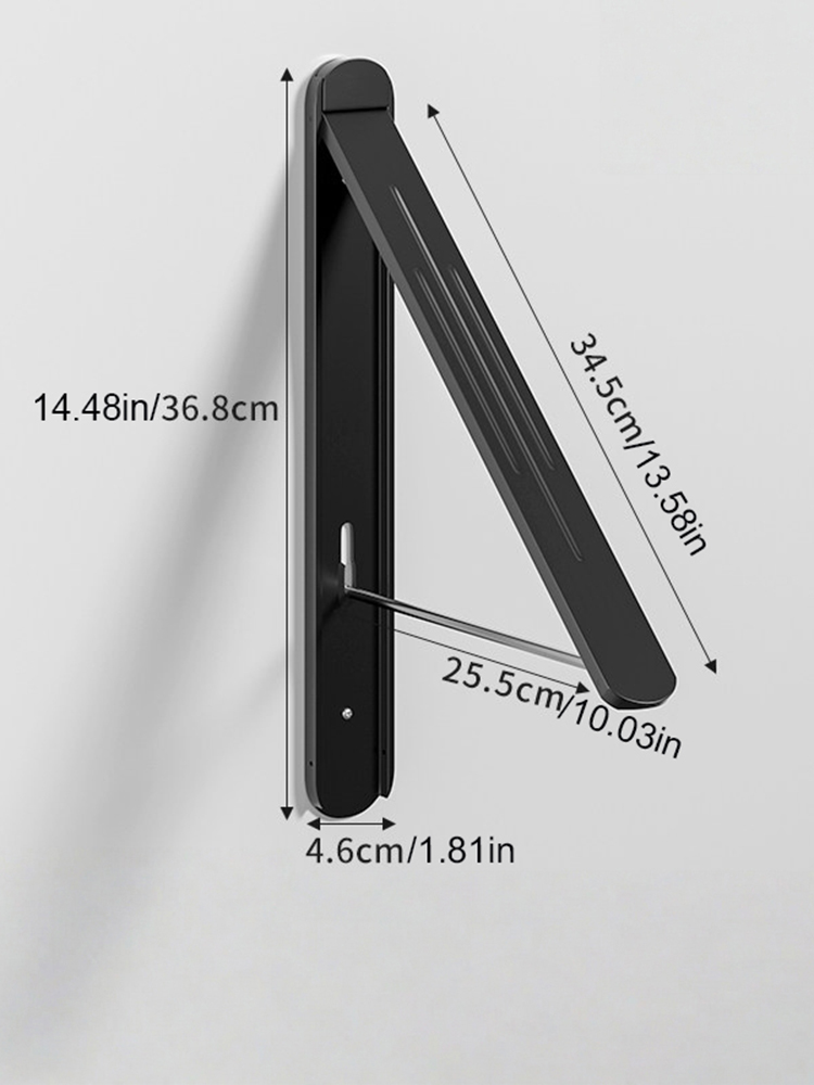 LYS2617B01 Retractable & Foldable Clothes Hanger