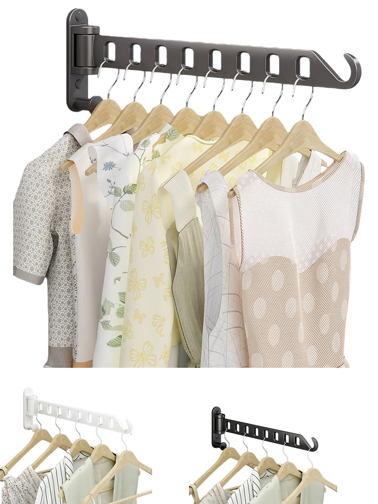 LYS2619G01 Wall Mounted Foldable Clothes Drying Rack 
