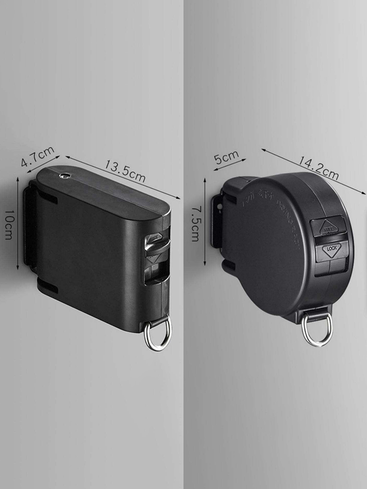 LYS2624B01 Premium Retractable Clothesline with TPU  Flat Belt