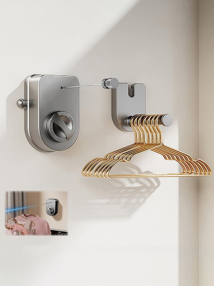 LYS2629G01 Non-Sagging Retractable Clothesline 