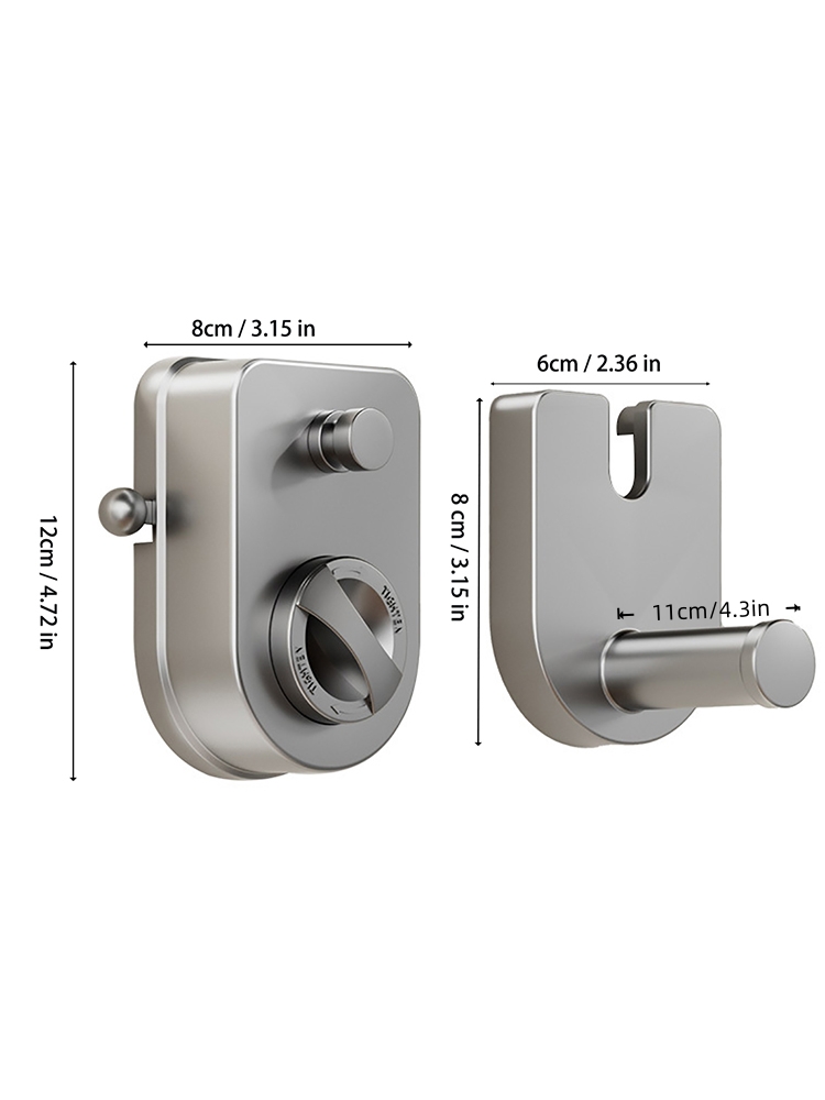LYS2629G01 Non-Sagging Retractable Clothesline 