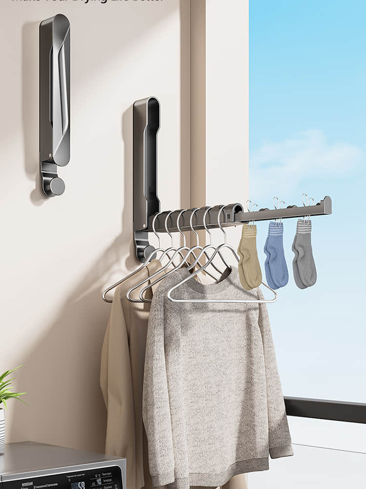 LYS2637G01 Foldable Over-the-Door Hanger