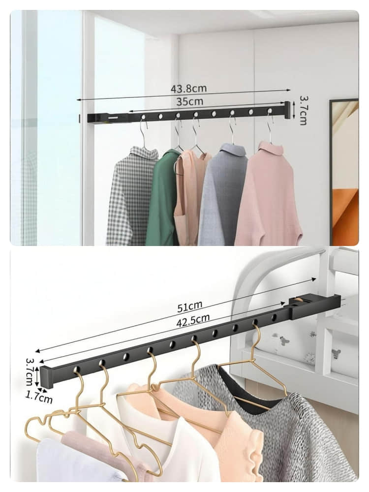 LYS2639B01 No Punch Portable Hole Clip Balcony Window Drying Rack