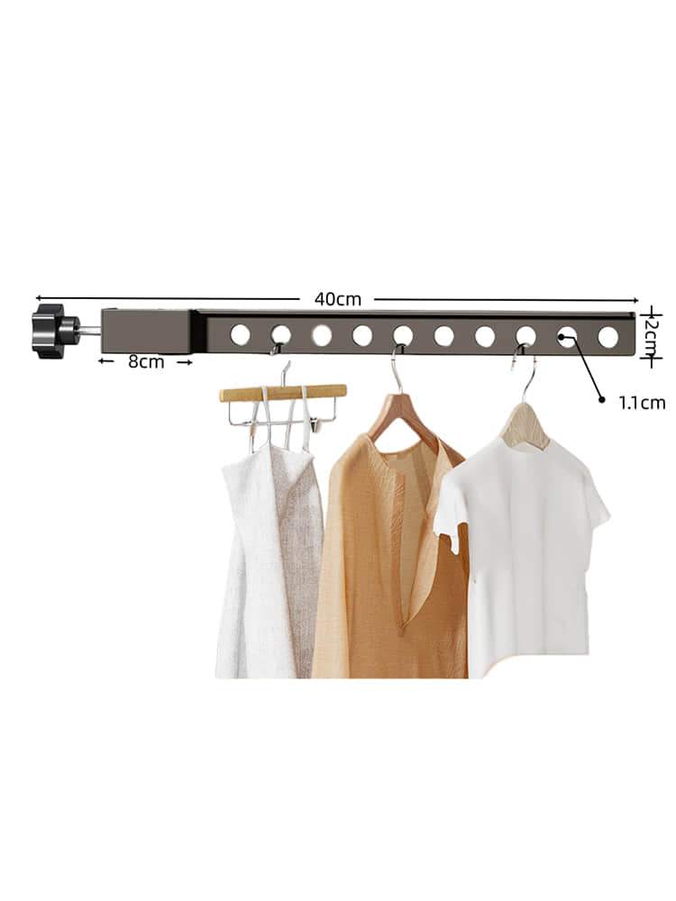 LYS2641B01 Foldable Laundry Drying Rack Collapsible with Clamp Design