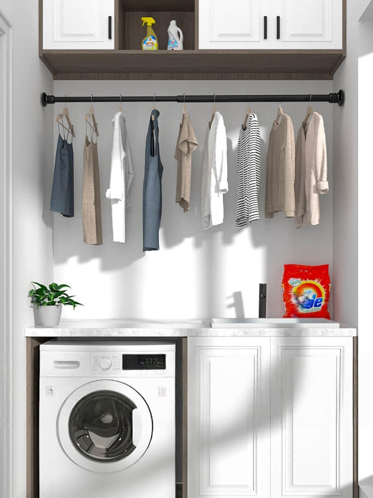 LYS2649B01 Extendable Clothes Rail for Wardrobe