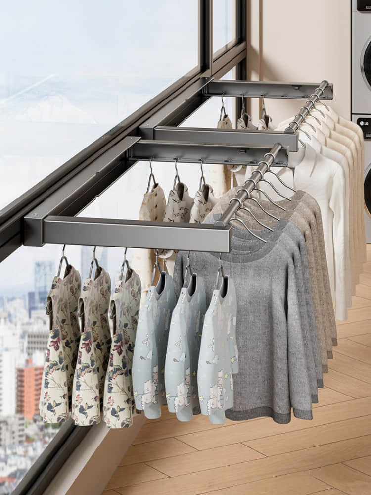 LYS2650G01 Wall Mounted Foldable Drying Rack – Save Space Instantly