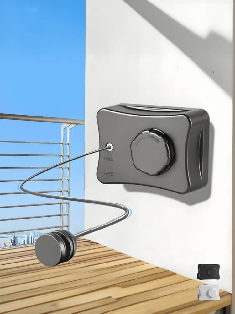 LYS2655G01 Wall Mounted Space Saving Laundry Drying Rack with Anti-Sag Locking System