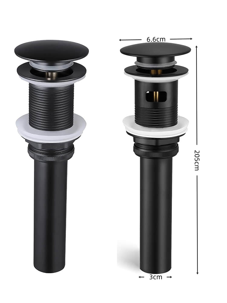 PJ2607B01 Heavy Duty Solid Brass Pop-Up Drain Stopper